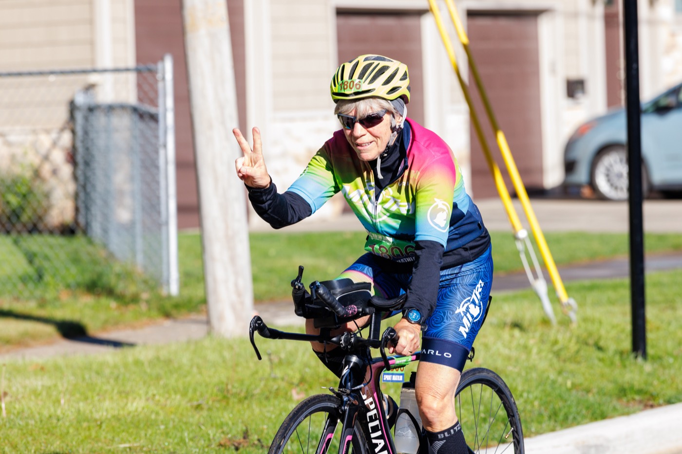 Bear Lake athlete cycling